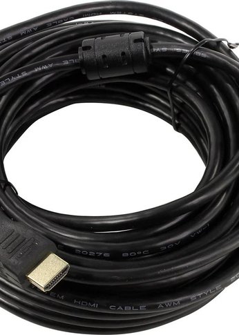 Кабель 5bites APC-200-100F HDMI / M-M / V2.0 / 4K / HIGH SPEED / ETHERNET / 3D / FERRITES / 10M