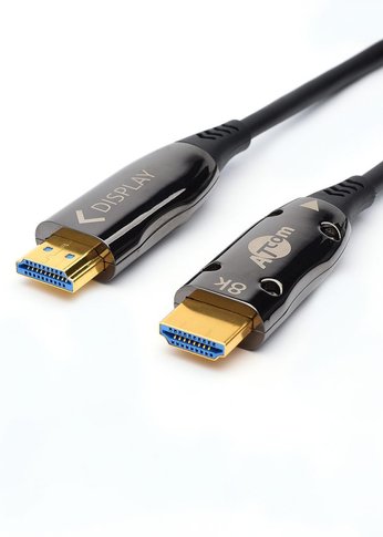 Кабель Atcom HDMI(m) - HDMI(m) 8K High Speed Metal gold 10м черный (AT8880)