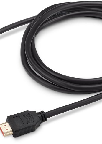 Кабель аудио-видео Buro HDMI 1.4 HDMI (m)/HDMI (m) 2м. Позолоченные контакты черный (BHP)