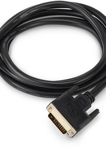 Кабель аудио-видео Buro HDMI (m)/DVI-D (Dual Link) (m) 1.8м. Позолоченные контакты черный (BHP RET HDMI_DVI18)