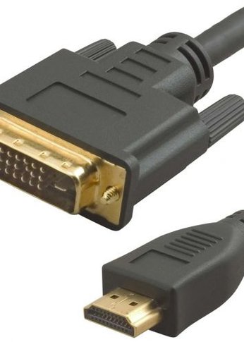 Кабель аудио-видео Lazco WH-141 HDMI (m)/DVI-D(m) 15м. Позолоченные контакты черный (WH-141(15M))