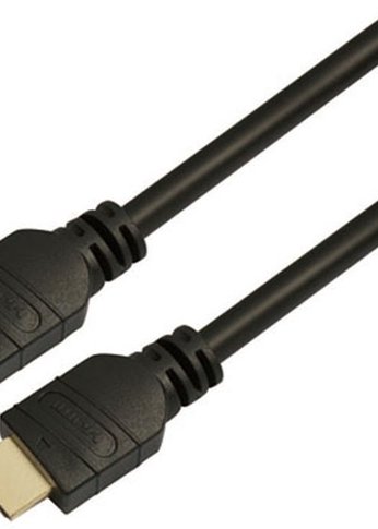 Кабель аудио-видео Lazso WH-111 HDMI (m)/HDMI (m) 0.5м. Позолоченные контакты черный (WH-111(0,5M))