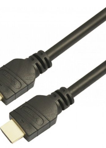 Кабель аудио-видео Lazso WH-111 HDMI (m)/HDMI (m) 2м. Позолоченные контакты черный (WH-111(2M))