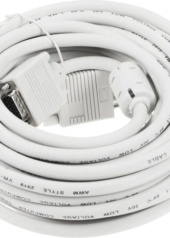 Кабель Buro CAB016S-10 VGA (m) VGA (m) 3м феррит.кольца серый