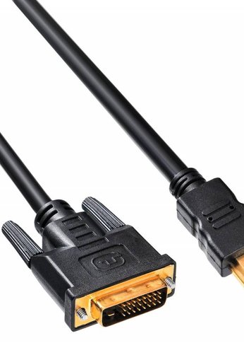 Кабель Buro HDMI-19M-DVI-D-10M HDMI (m) DVI-D (m) 10м феррит.кольца черный