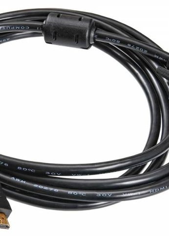 Кабель Buro HDMI-19M-DVI-D-3M HDMI (m) DVI-D (m) 3м феррит.кольца