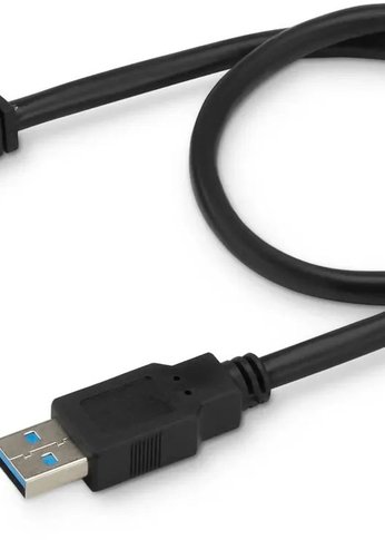 Кабель Buro MK30-AM-0.5 micro USB 3.0 B (m) USB A(m) 0.5м черный