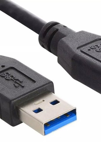 Кабель Buro MK30-AM-0.5 micro USB 3.0 B (m) USB A(m) 0.5м черный