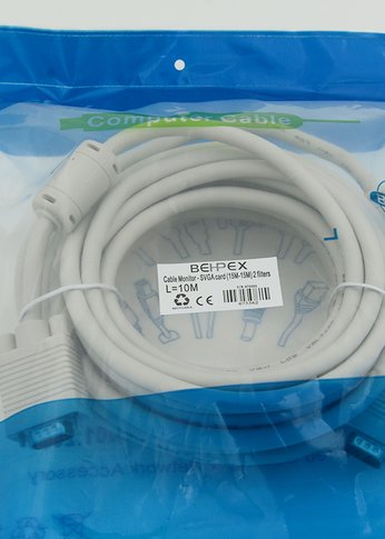 Кабель CABLE10 DB15 (m) DB15 (m) 10м феррит.кольца