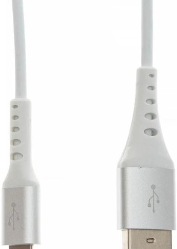 Кабель Cactus CS-LG.USB.A-0.8 USB (m)-Lightning (m) 0.8м белый блистер