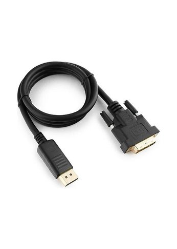 Кабель DisplayPort-DVI Gembird/Cablexpert  1м, 20M/19M, черный, экран, пакет(CC-DPM-DVIM-1M)