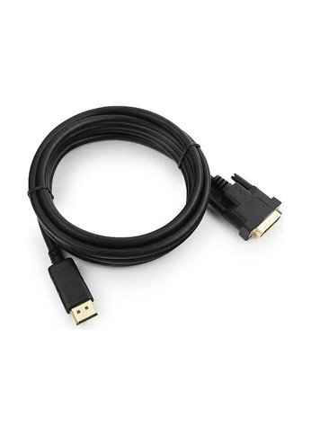 Кабель DisplayPort-DVI Gembird/Cablexpert  3м, 20M/19M, черный, экран, пакет(CC-DPM-DVIM-3M)