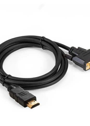 Кабель Exegate EX294673RUS HDMI-DVI-D ExeGate EX-CC-HDMIM-DVI2M-2.0 (19M/(24+1)M, dual link, 2м, позолоченные контакты)