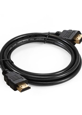 Кабель Exegate EX294683RUS HDMI ExeGate EX-CC-HDMI-1.5 (19M/19M, 1,5м, v1.4b, позолоченные контакты)