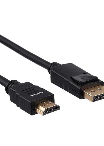 Кабель GoPower DISPLAYPORT-HDMI 1.8M 00-00027493 BLACK