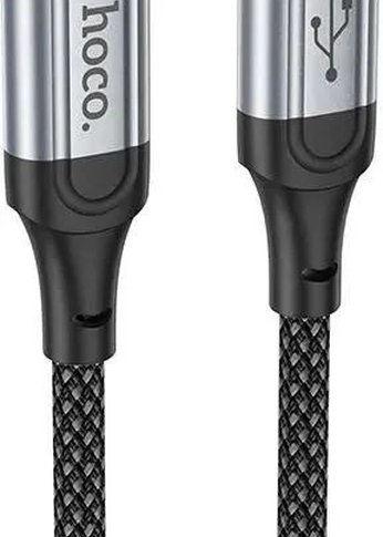 Кабель Hoco X102 Fresh iP USB Type-C (m)-Lightning (m) 1м черный коробка