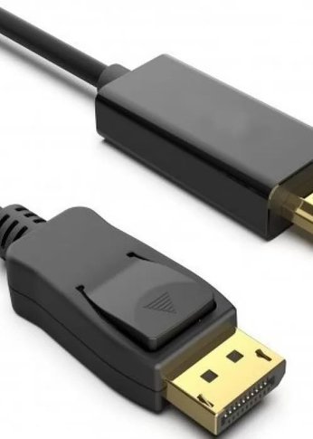 Кабель KS-is KS-744-1.8 DP 20M HDMI 19M 4K экран.1.8м