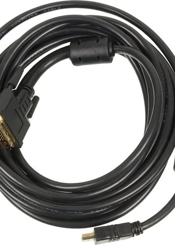 Кабель Ningbo DVI-D (m) HDMI (m) 5м феррит.кольца