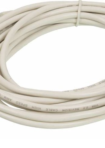 Кабель Ningbo USB A(m) USB B(m) 5м феррит.кольца серый