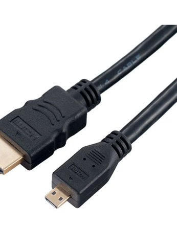 Кабель Perfeo HDMI A вилка - HDMI D (micro HDMI) вилка, ver.1.4, длина 2 м. (H1102)