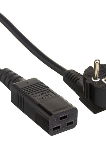 Кабель питания ExeGate Power PC19-1,8P VDE-250V-3*1.5-mm2 1.8м Schuko - IEC 320 C19 черный 
(EP280669RUS)