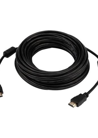 Кабель Proconnect (17-6108-6) HDMI - HDMI 2.0, 10м, Gold (Zip Lock пакет)