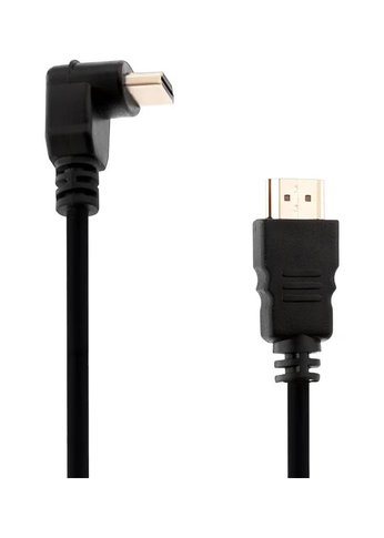 Кабель Proconnect (17-6203-4) HDMI - HDMI 1.4, 1,5м, Gold, угловой