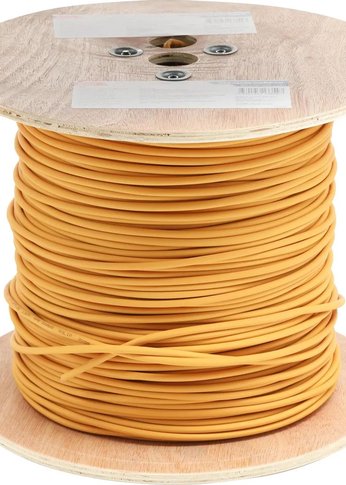 Кабель сетевой Buro BU-COP-050-LSZH UTP 4 пары cat5E solid 0.50мм Cu 305м оранжевый