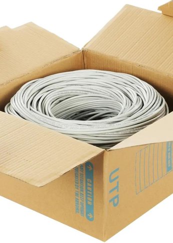 Кабель сетевой HQ High Speed UTP 4 пары cat5E solid 0.50мм Cu 305м