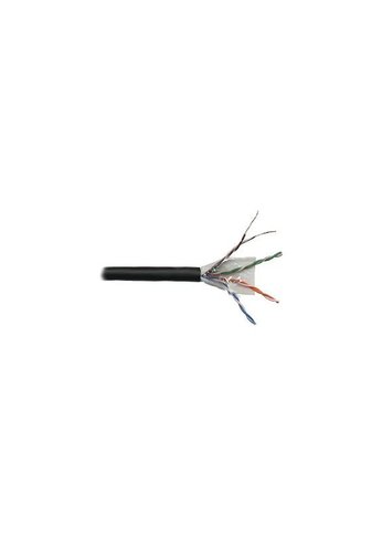 Кабель сетевой Lanmaster LAN-5EUTP-WP-OUT кат.5E U/UTP 4X2X24AWG PE внешний 305м черный