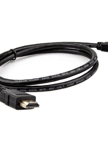 Кабель Telecom 1m HDMI- MINI HDMI 2.0 TCG205-1M