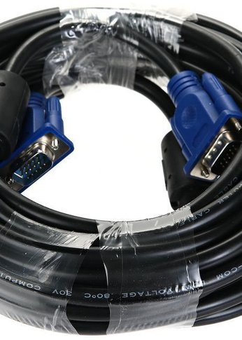 Кабель TVcom 10m SVGA (15M/M) QCG120H-10M