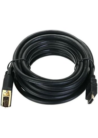 Кабель TVcom 5m HDMI to DVI-D (19M -25M) LCG135E-5M