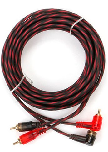 Кабель Ural КМ 2RCA МТ5М 5м межблочный 2RCA-2RCA омедненный алюминий (упак.:1шт)