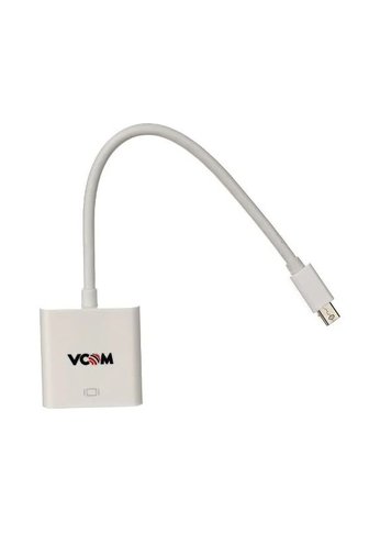 Кабель Vcom 0.2m Mini DisplayPort (M) to HDMI (F) VHD6055