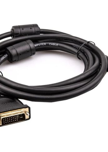 Кабель Vcom HDMI AM/DVI(24+1)M, 3м, CU, 1080P@60Hz, 2F, <CG484GD-3M>