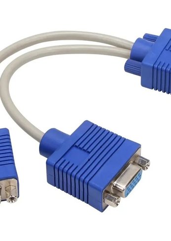 Кабель Vcom SPLITER VGA 0.3M VVG6530