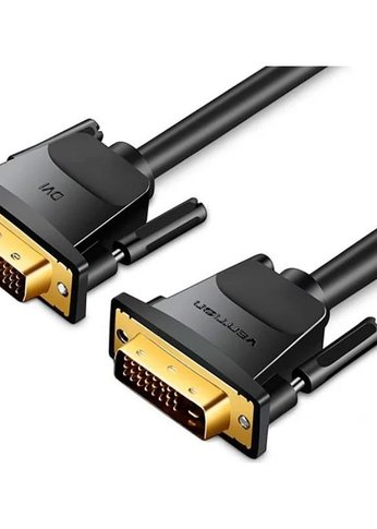 Кабель Vention DVI-D Dual link 25M/25M с ферритовым фильтром - 1.5м.