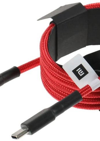 Кабель Xiaomi Mi Braided SJV4110GL USB (m)-USB Type-C (m) 1м красный