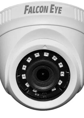 Камера аналоговая Falcon Eye FE-MHD-DP2e-20 3.6-3.6mm HD-CVI HD-TVI цветная корп.:белый