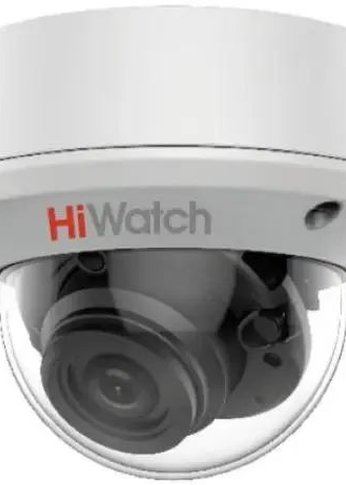 Камера аналоговая HiWatch DS-T208S 2.7-13.5mm HD-CVI HD-TVI цветная корп.:белый (DS-T208S (2.7-13,5mm)