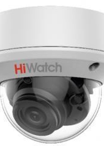 Камера аналоговая HiWatch DS-T208S 2.7-13.5mm HD-CVI HD-TVI цветная корп.:белый (DS-T208S (2.7-13,5mm)