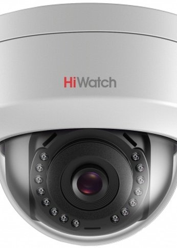 Камера IP 2MP HiWatch DS-I202(E)(2.8mm) 2.8-2.8mm цв. корп.:белый