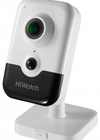 Камера IP 2MP HiWatch DS-I214W(С) (2.0mm) 2-2mm корп.:белый/черный