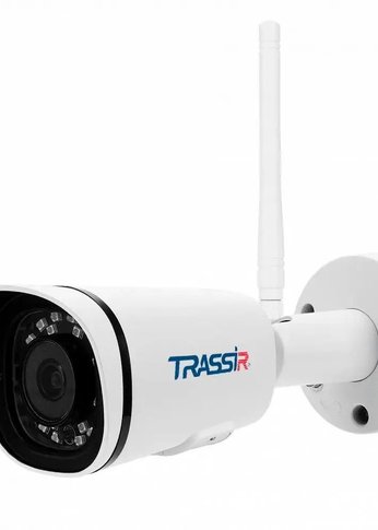 Камера IP 2MP Trassir TR-D2121IR3W v3 2.8-2.8mm цв. корп.:белый