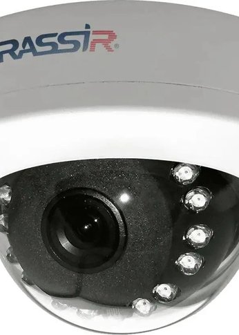 Камера IP 2MP Trassir TR-D2D5 3.6-3.6mm цветная корп.:белый