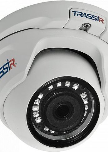 Камера IP 2MP Trassir TR-D2S5 3.6-3.6mm цв. корп.:белый (TR-D2S5 (3.6mm)