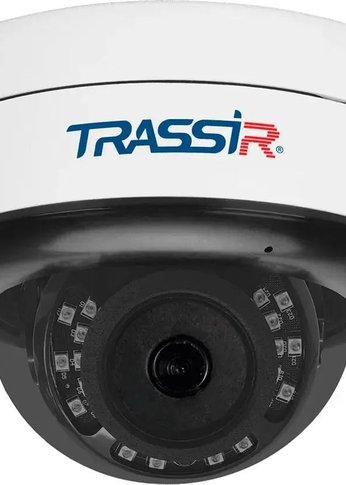 Камера IP 2MP Trassir TR-D3121IR2 v6 2.8 2.8-2.8mm цветная корп.:белый