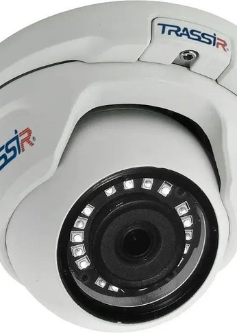 Камера IP 2MP Trassir TR-D8121IR2 2.8-2.8mm цв. корп.:белый (TR-D8121IR2 (2.8mm)