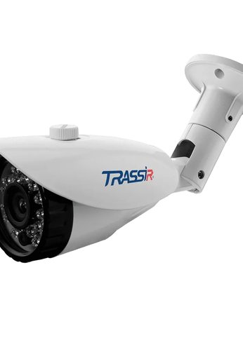 Камера IP 4MP Trassir TR-D4B5 v2 3.6-3.6мм цв. корп.:белый